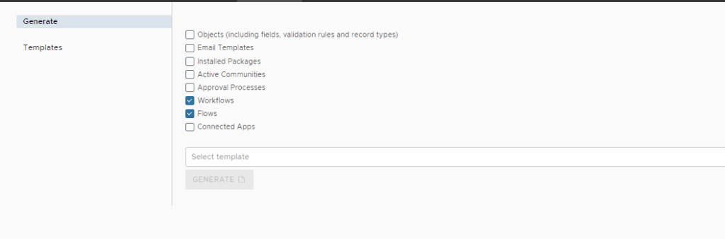 salesforce document generation